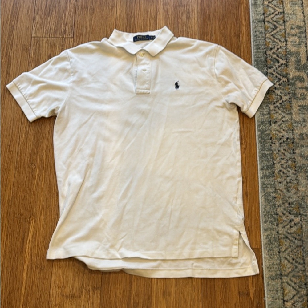 Polo by Ralph Lauren Men's Off-White Polo Shirt